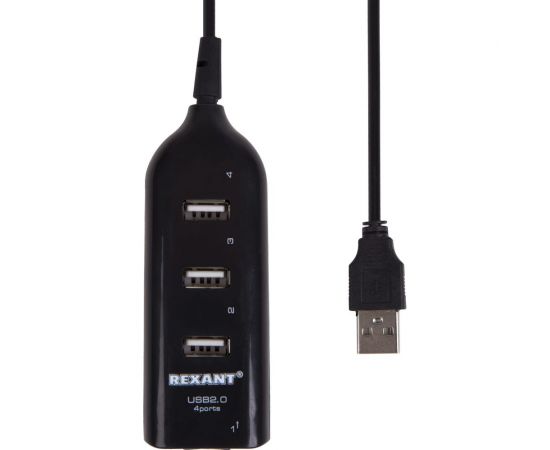 Разветвитель USB 2.0 на 4 порта REXANT 18-4105 – изображение 2