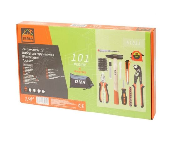 Набор шарнирно-губцевого инструмента ISMA 101 предмет 51011(48171) – изображение 2