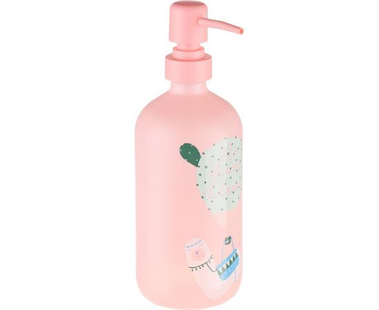 Дозатор для жидкого мыла Moroshka Lama 7,5x7,5x21 см., цвет розовый 923-308-01 – изображение 2