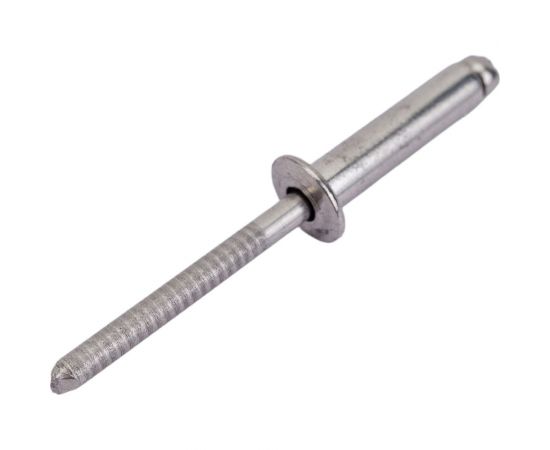 Вытяжная нержавеющая заклепка со стандартным бортиком KREPFIELD 5x20 мм, ART 9052, А2, 20 шт. 9052ЗАКЛЕПКА5Х20А2-20 – изображение 2