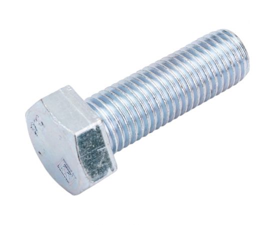 Болт крепежная техника ш\г, полная резьба, DIN 933, 20х60 мм, 15 шт. 493579 БК – изображение 2