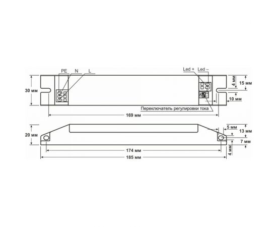 Светодиодный источник питания D-Luce Fonte: EPF-40-700mA, 220V 4673726689826 1005003161966619 – изображение 2