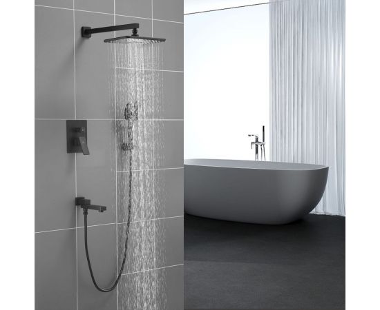 Встроенный настенный смеситель для ванны Rose R2835H – изображение 28