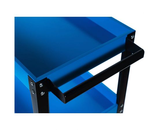 Передвижная тележка ABC с 3-мя полками, синяя ПТ3-C – изображение 3
