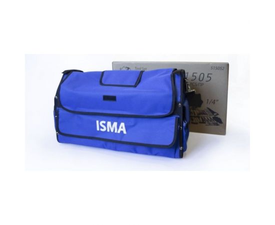 Набор инструментов ISMA 1/4"", 6гр, 5-13 мм, в сумке, 1505 предметов 515052(47913) – изображение 3