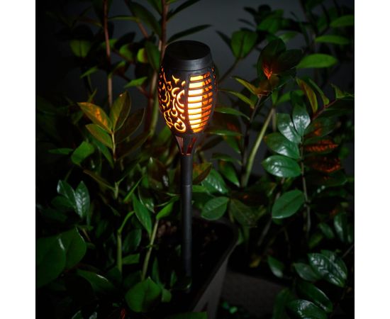 Светодиодный светильник Lamper Факел LED с эффектом пламени с солнечной панелью 602-1012 – изображение 3