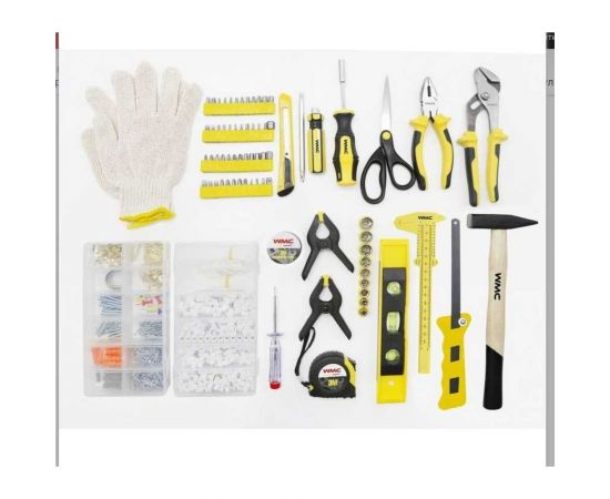 Набор инструментов WMC TOOLS 1200пр, 1/4 48155 201200 – изображение 4