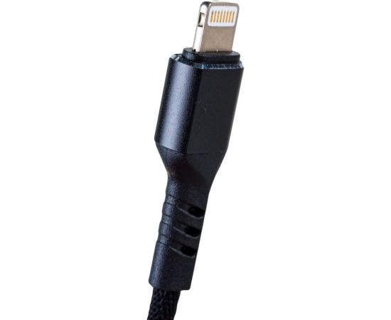 Кабель для iPhone PERFEO USB - 8 PIN Lightning черный длина 2 м. бокс I4317 30 013 265 – изображение 5