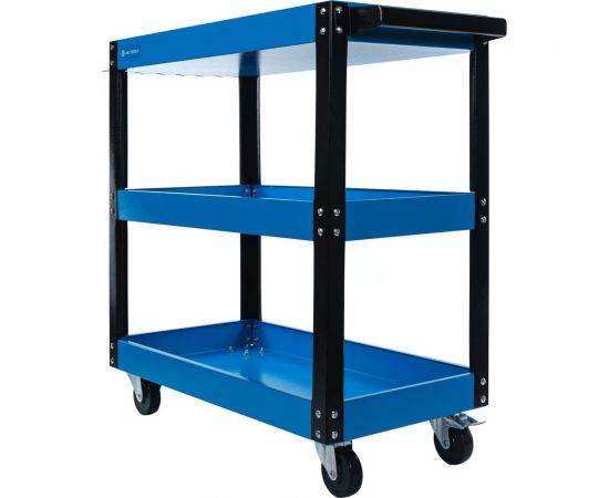Передвижная тележка ABC с 3-мя полками, синяя ПТ3-C – изображение 5