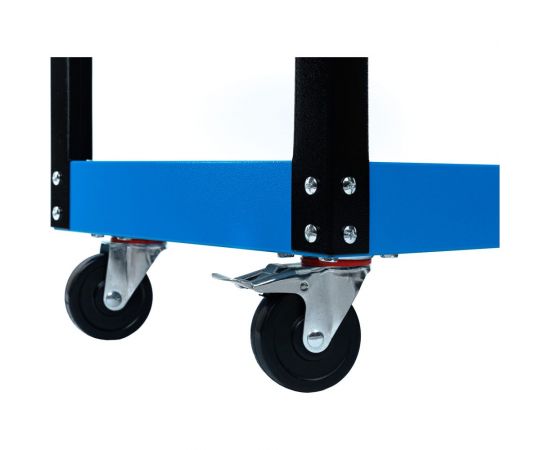 Передвижная тележка ABC с 3-мя полками, синяя ПТ3-C – изображение 7