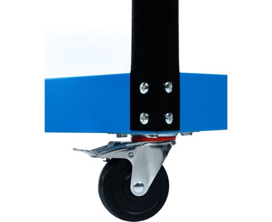 Передвижная тележка ABC с 3-мя полками, синяя ПТ3-C – изображение 8