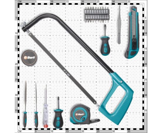 Набор ручного инструмента BORT BTK-86 93412888 – изображение 9