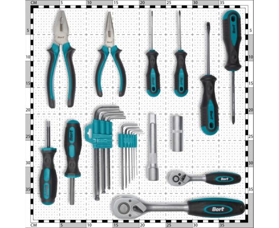 Набор ручного инструмента BORT BTK-86 93412888 – изображение 10