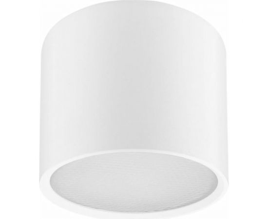 Накладной светильник truEnergy gx53 d82xh60мм ip20 белый/алюминий 21004 