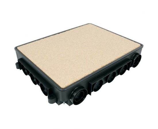 Напольная коробка под монолит KOPOS KUP 57 FB бетонный слой 57-75мм KUP 57_FB ( для лючков KOPOBOX_57 ) 