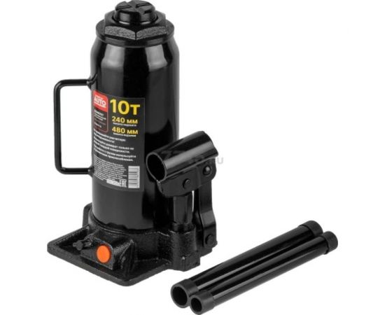 Гидравлический бутылочный домкрат 10 т Auto STARTUL ST8019-10 