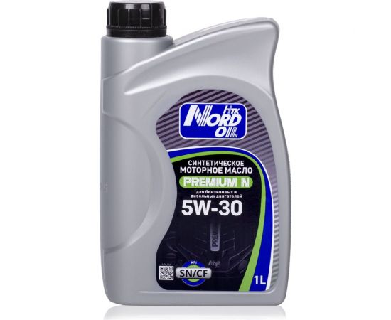 Моторное масло NORD OIL Premium N 5W-30 SN/CF 1л NRL005 
