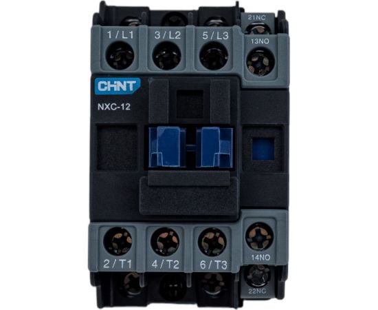 Контактор CHINT NXC-12 12А 220В/АС3 1НО+1НЗ 50Гц (R) 836712 