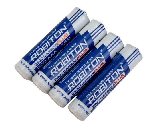 Элемент питания ROBITON 4шт. PLUS R-R03-SR4 R03 SR4, 13122 