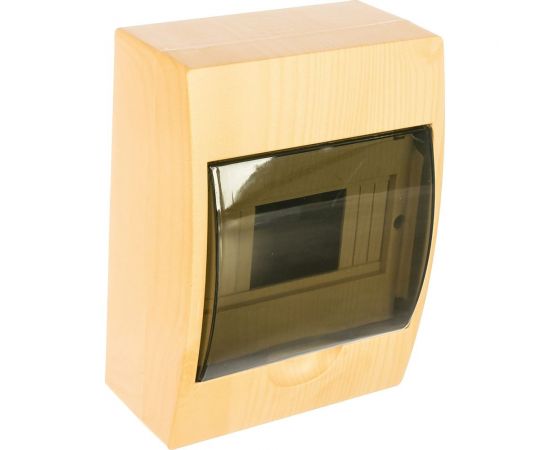 Распределительный щит EKF навесной ЩРН-П-6 светлое дерево, IP41, PROxima, SQ pb40-n-6-light 