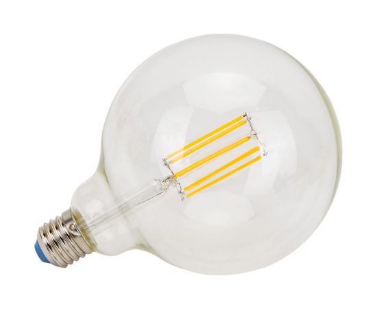 Лампа Uniel LED-G125-15W/3000K/E27/CL PLS02WH Форма шар, прозрачная UL-00004860 