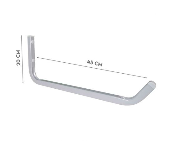 Настенный крюк Delta-Park HW-45, 2 штуки, серый 5006001HW_453 – изображение 2