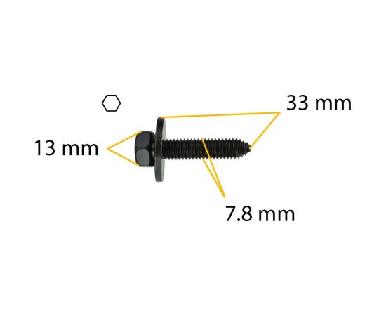 Автокрепеж для GM 10 шт 11503668 КрепАвто M2209 – изображение 2