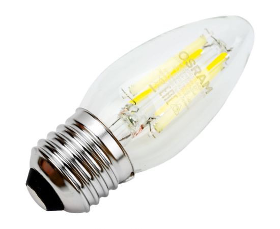 Светодиодная филаментная лампа Osram LSCLB75 6W/865 230V FILCL E27 10x1 4058075688100 – изображение 2