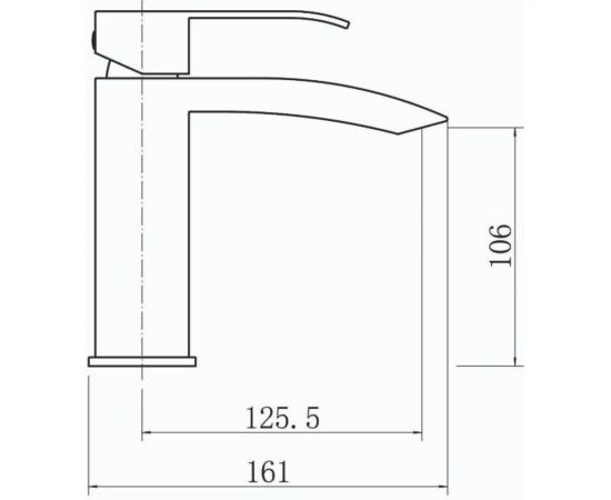 Смеситель для умывальника FASHUN бронза, PVD покрытие, сталь SUS304 A51118-21 – изображение 2