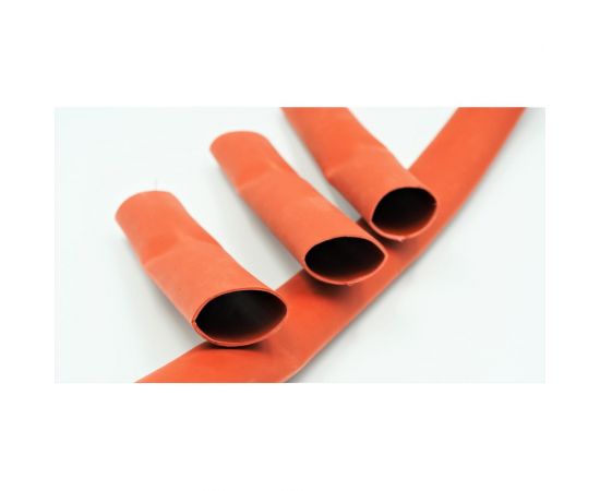 Термоусаживаемая трекингостойкая трубка Мемотерм-ММ ТТЭтр-С 28/11 кирпичная 1 м 650 – изображение 2