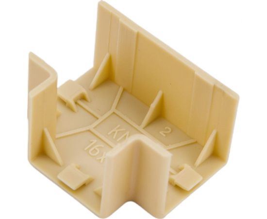 Т-образный угол IEK ELECOR КМТ 16x16 сосна 4шт/компл EL-KK10D-T-016-016-K34 – изображение 2