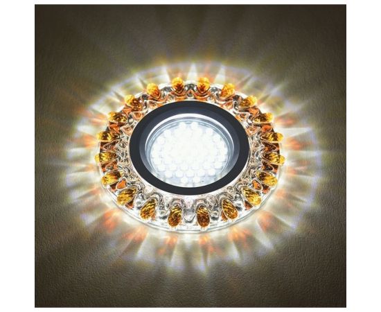 Светильник Fametto DLS-L148 GU5.3 GLASSY GOLD, декоративный, встраиваемый, серия Luciole UL-00003900 – изображение 2