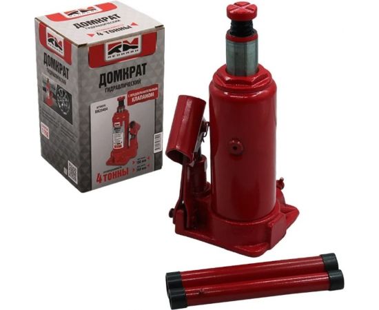 Гидравлический домкрат REDMARK 4 т, с перепускным клапаном, высота мин/макс 180/340 мм RM20404 – изображение 2