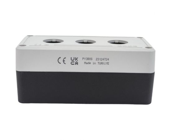 Корпус Emas Пост 3-кнопочный PY пустой, PY3BOS – изображение 2