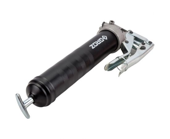 Ручной механический шприц для смазки с гибким шлангом и насадкой GROZ GR42370 – изображение 3