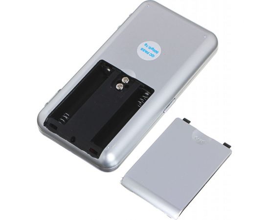 Портативные электронные весы VETTA, ЖК-дисплей, до 500 гр, 2xААА, 12x6 см 487-016 – изображение 3