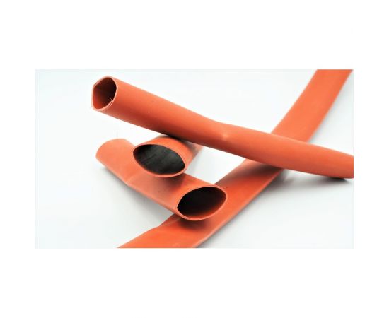 Термоусаживаемая трекингостойкая трубка Мемотерм-ММ ТТЭтр-С 28/11 кирпичная 1 м 650 – изображение 3