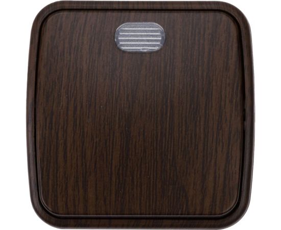 Выключатель TDM 1-кл. открытой установки с подсветкой IP20 10А, венге ""Дача"" Народная SQ1824-0045 – изображение 3