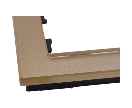 Рамка Schneider Electric AtlasDesign NATURE стекло шампань 1-ая ATN320501 – изображение 3