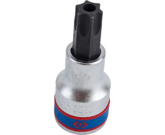 Насадка-бита торцевая с отверстием Torx T55, 60 мм, 1/2"" KING TONY 402755 – изображение 3