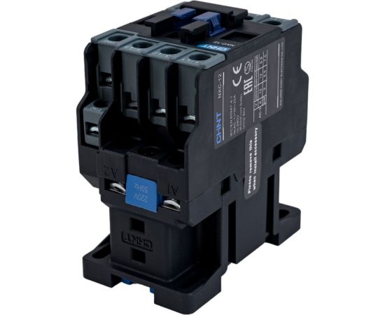 Контактор CHINT NXC-12 12А 220В/АС3 1НО+1НЗ 50Гц (R) 836712 – изображение 3