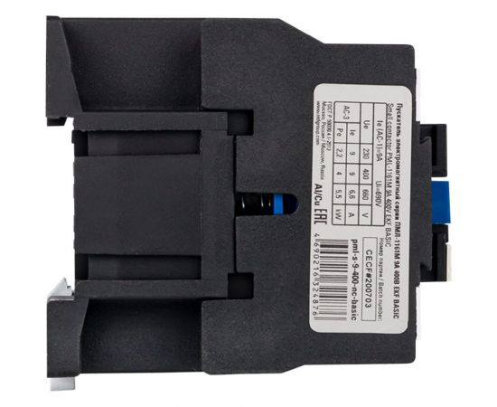 Пускатель EKF Basic серии ПМЛ-1161М электромагнитный, 9А, 400В pml-s-9-400-nc-basic – изображение 4