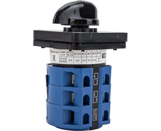 Переключатель TDM КПУ11-25/11, реверс SQ0715-0075 – изображение 4