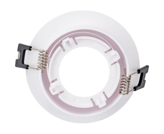 Встраиваемый декоративный светильник ЭРА KL90 WH MR16/GU5.3 белый, пластиковый Б0054369 – изображение 4