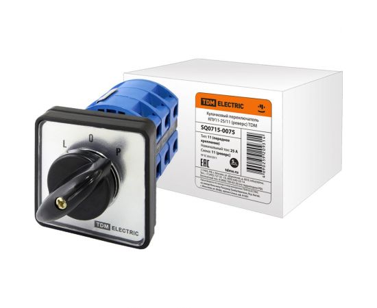 Переключатель TDM КПУ11-25/11, реверс SQ0715-0075 – изображение 5