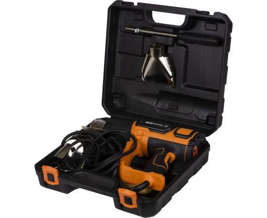 Технический фен TDM тф-02 алмаз, 2000 вт, 2 режима, 50-600 c, кейс SQ1029-0102 – изображение 5