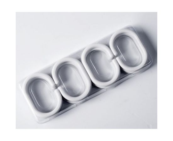 Шторка для ванной, кольца в комплекте WasserKRAFT Vils SC-10101 – изображение 5