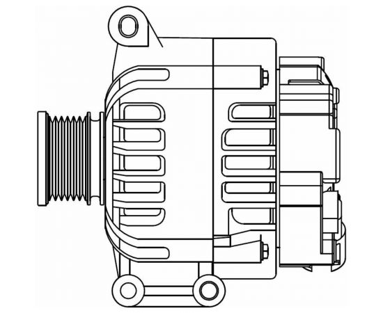 Генератор для автомобилей Peugeot 308 /Citroen C4 II 1.6i 150A StartVOLT LG 2001 – изображение 5