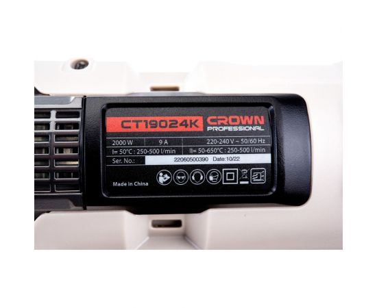 Технический фен Crown CT19024K – изображение 6
