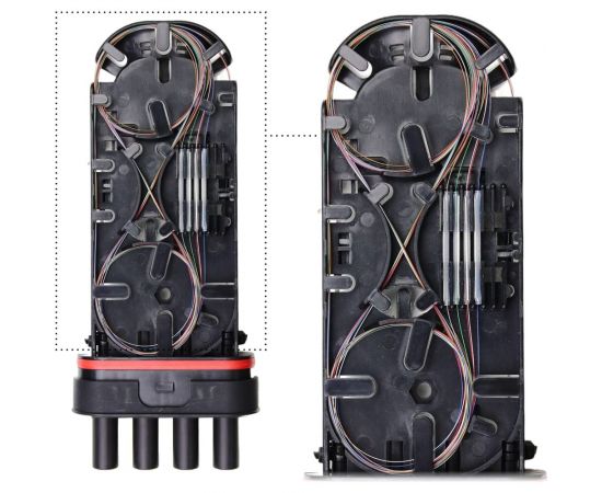 Универсальная ремонтно-разветвительная муфта KSC LIGHT PON МУРР до 12 ОВ KSC-MURR – изображение 7